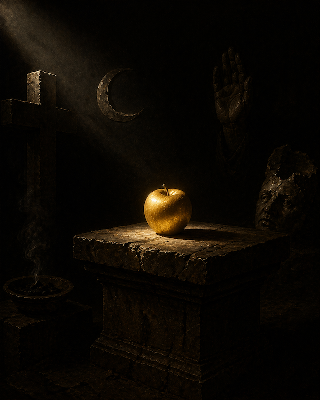 Jedes Symbol ist ein goldener Apfel